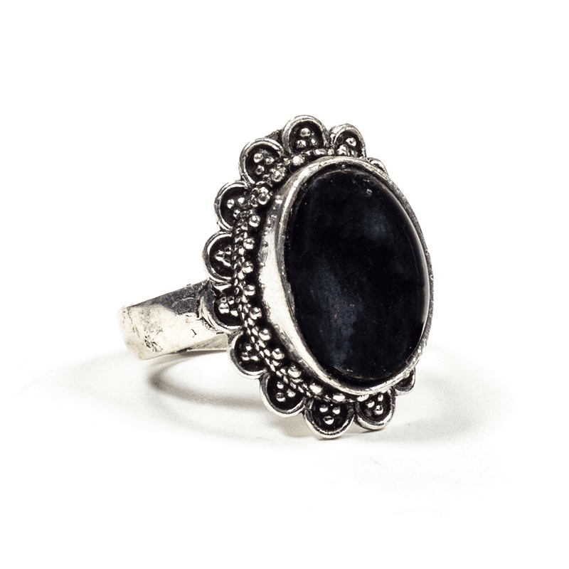 Svart Turmalin Ring
