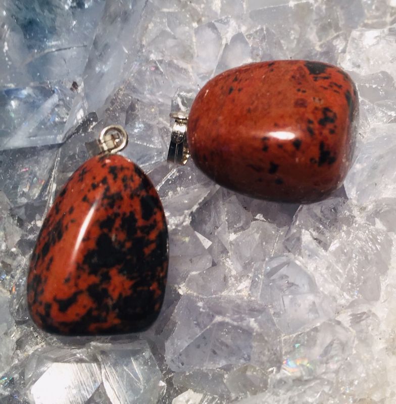 Obsidian Mahogny Slipt Anheng