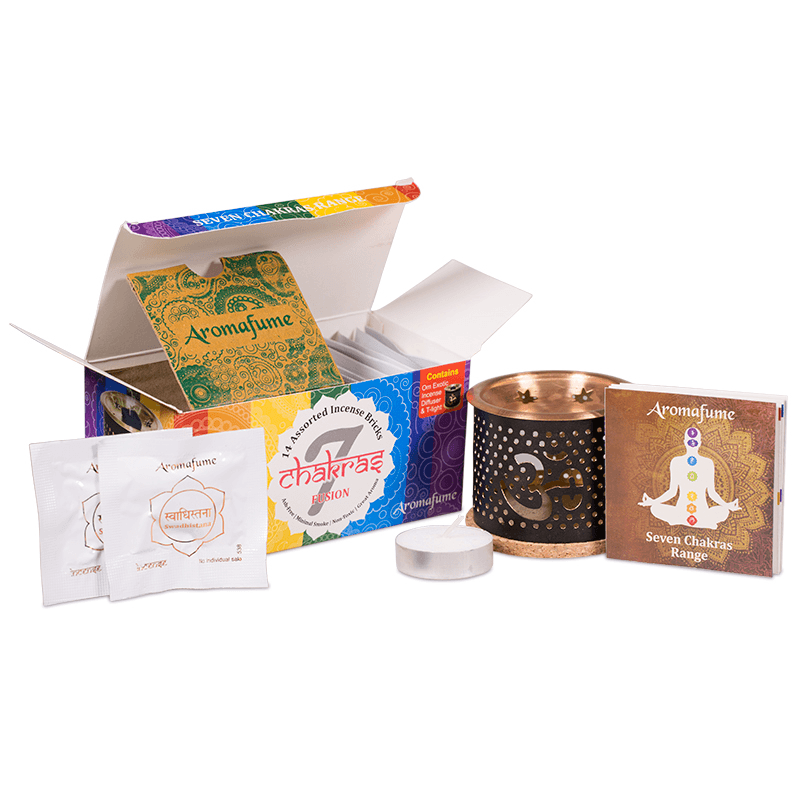 Aromafume 7 Chakra Prøvesett