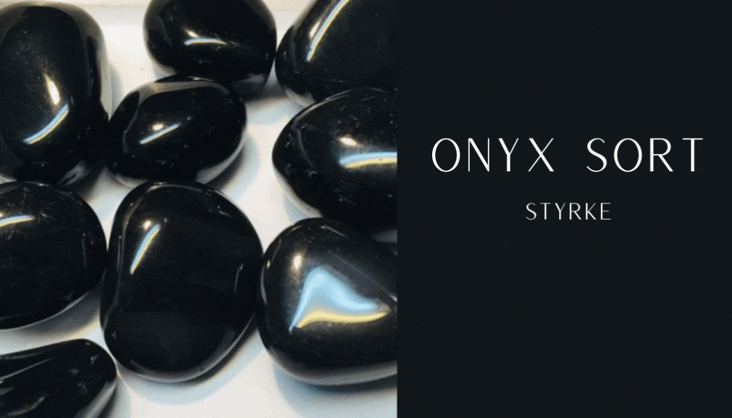 Onyx Sort Liten Størrelse 5-10mm