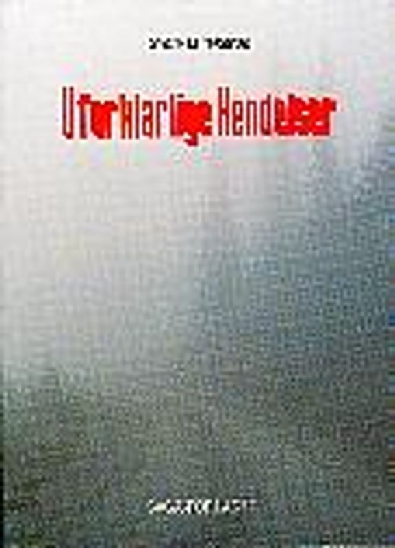 Uforklarlige hendelser