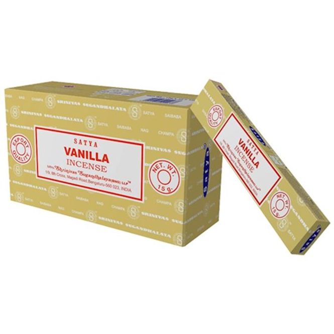 Hovedbilde Satya Vanilla Røkelse