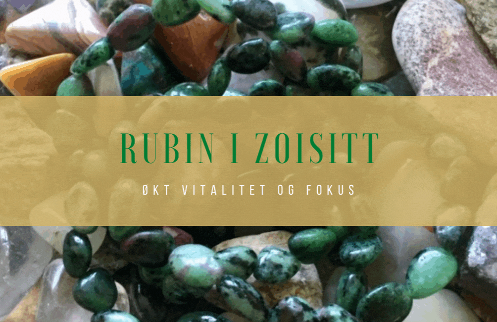 Hovedbilde Rubin i Zoisitt Råstein 4-7 ...