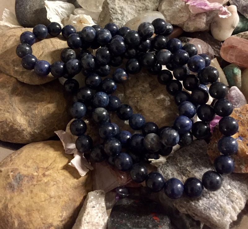 Armbånd Dumortieritt 6mm