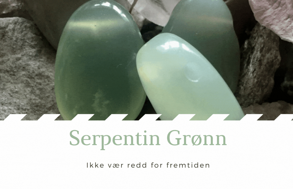 Lys Grønn Serpentin - New Jade