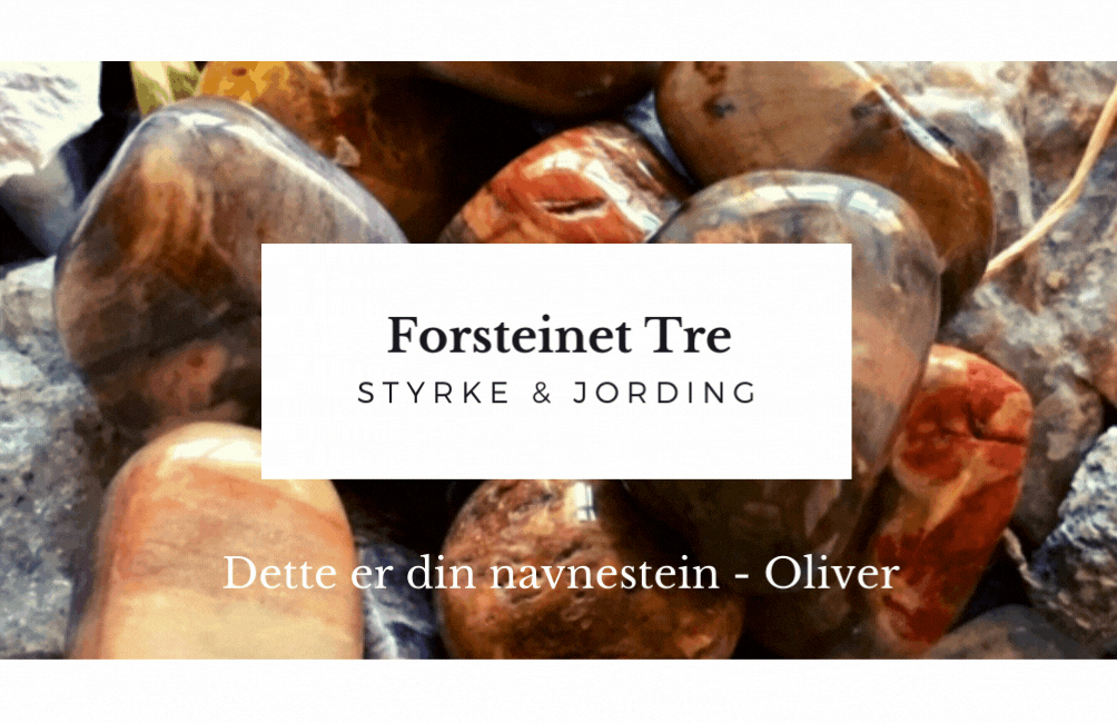 Hovedbilde Oliver - Din Navnestein