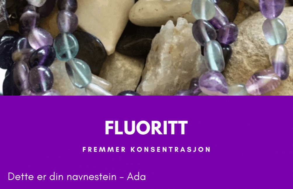 Hovedbilde Ada - Din Navnestein