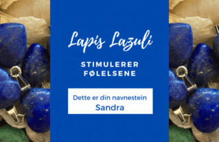 Hovedbilde Sandra - Din Navnestein