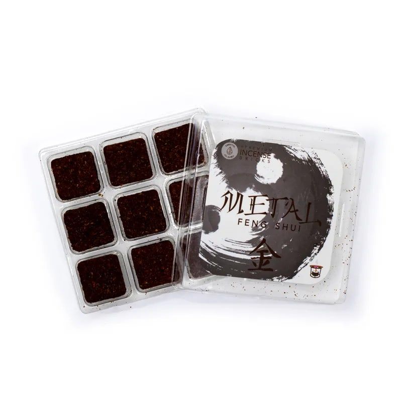 Metal Feng Shui Aromafume Briketter
