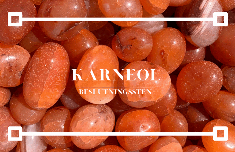Karneol Gemstone Tree 7cm