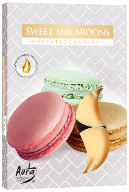 Hovedbilde Telys Sweet Macaroons Duft