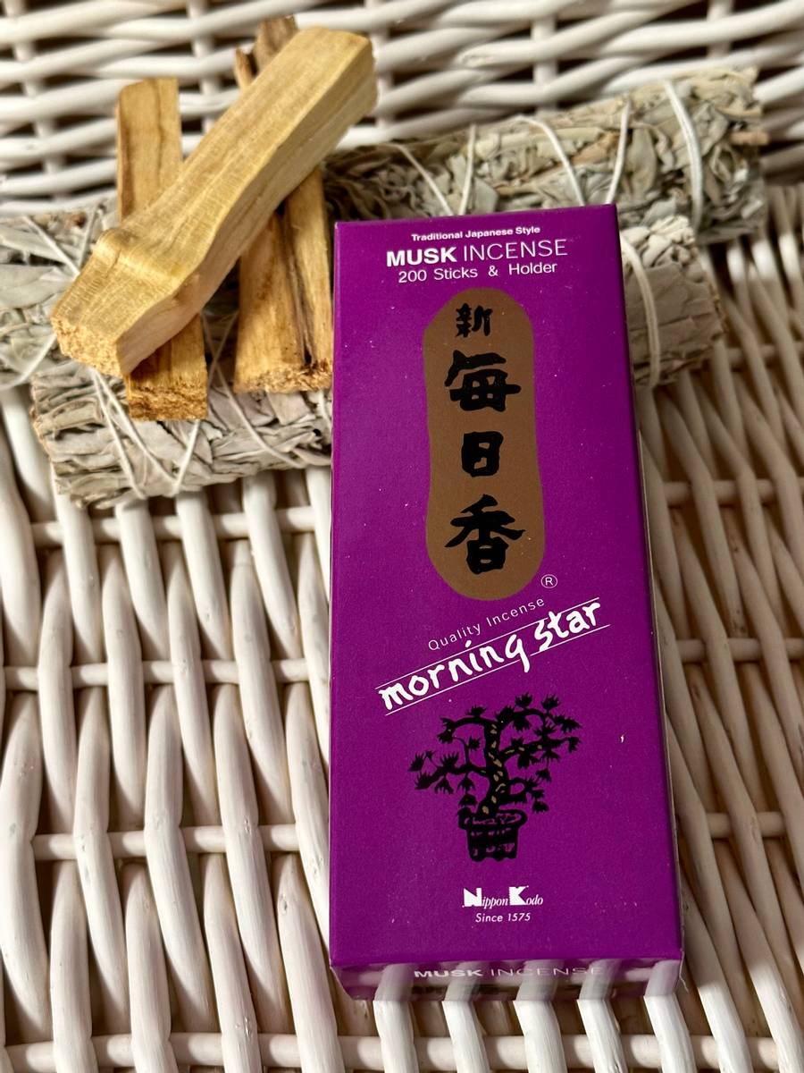 Røkelse Musk - Morning Star 200 Pinner