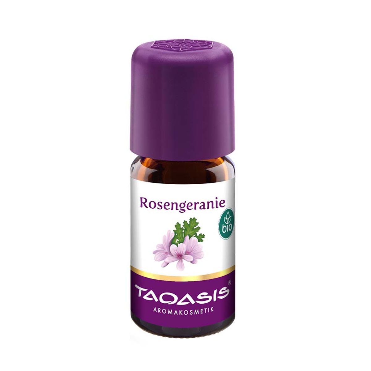 Rose Geranium Bio Essensiell 5ml Olje - Taoasis Rosengeranie