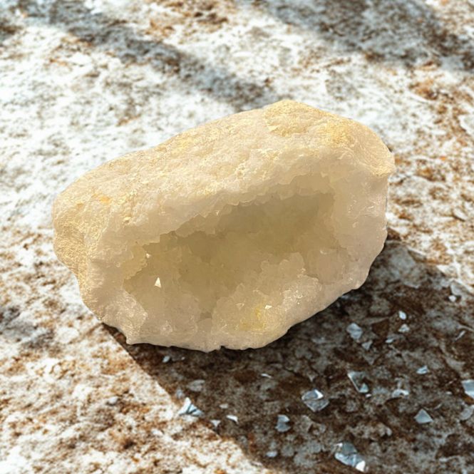 Hovedbilde Bergkrystall Geode 212gram - ...