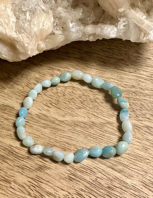 Hovedbilde Armbånd Amasonitt m/Ovale ...