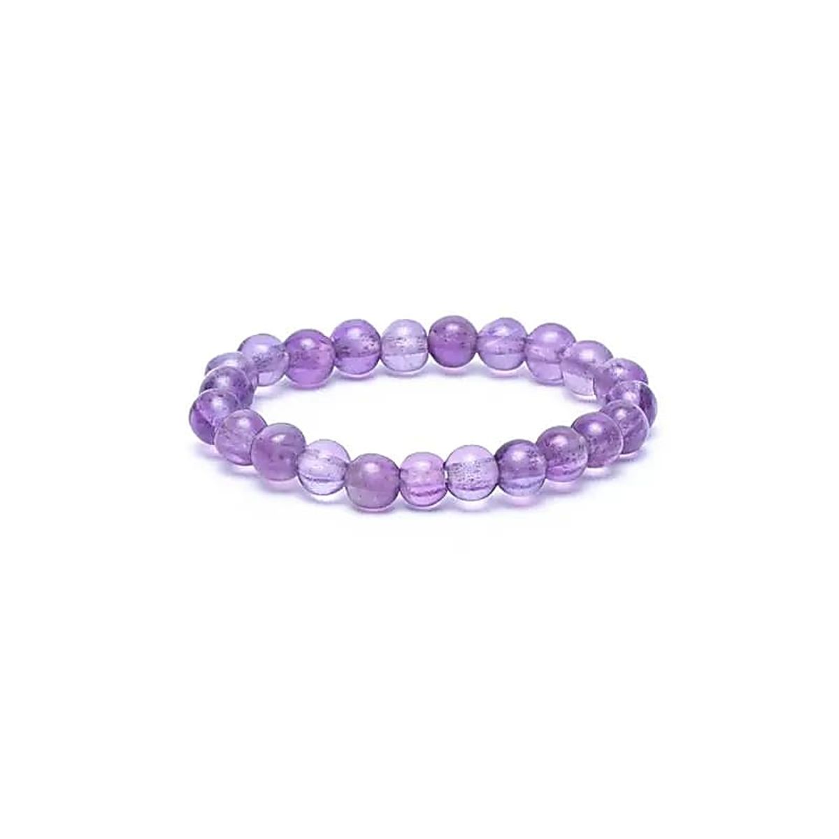 Ametyst Elastisk Ring