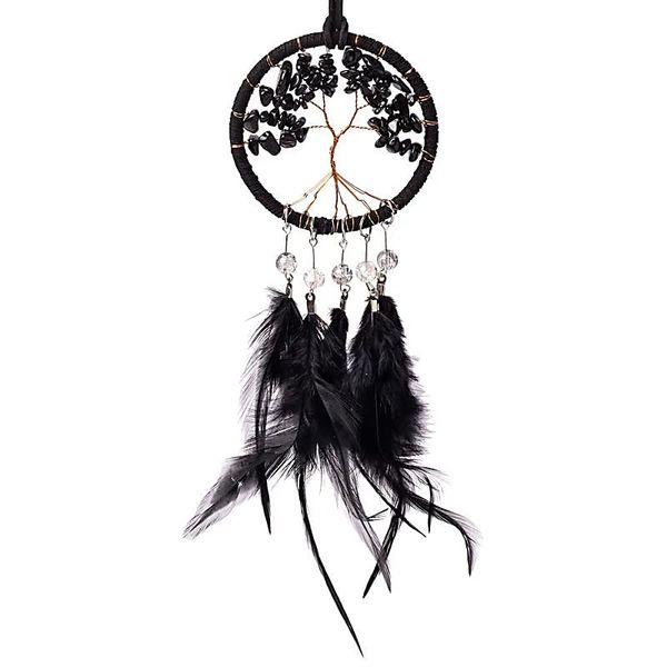 Hovedbilde Drømmefanger Svart Jaspis - ...