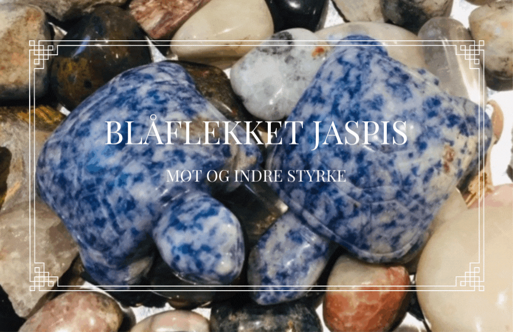 Blåflekket Jaspis Kule 40mm