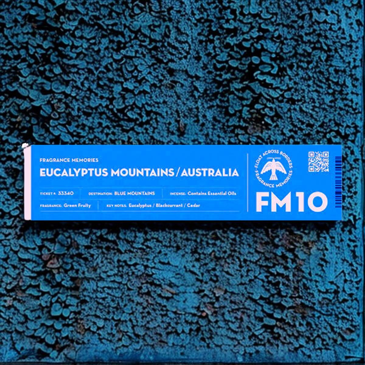 Eucalyptus Mountains Australia Røkelsepinne - Fragrance Memories