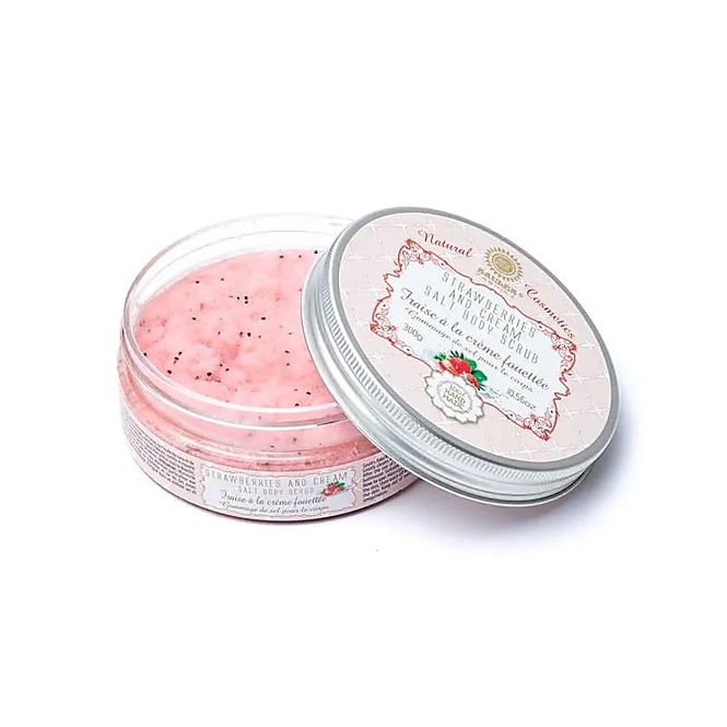 Hovedbilde Havsalt Bodyscrub - Jordbær & ...