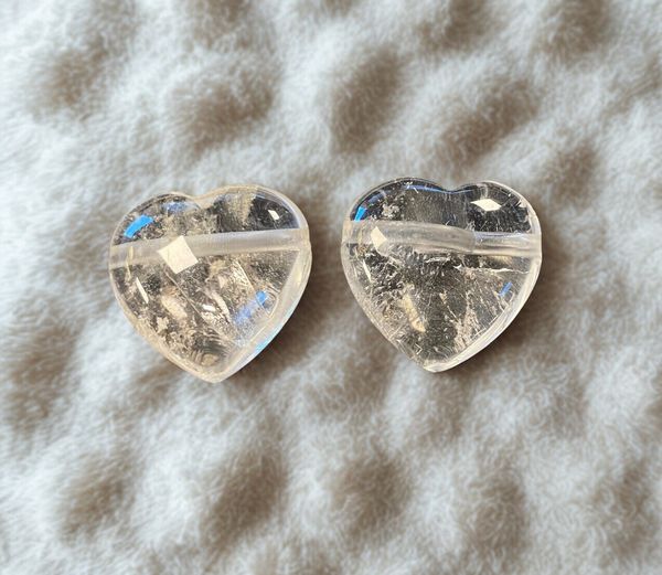 Hovedbilde Bergkrystall Hjerteanheng 3cm ...