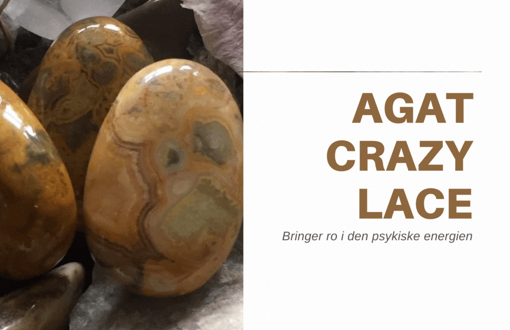 Agat Crazy Lace Chips Armbånd