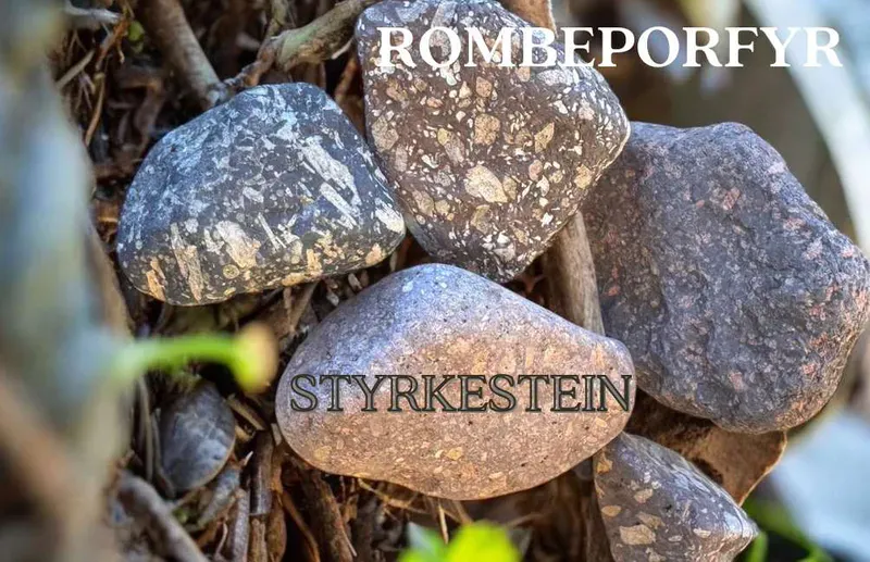 Rombeporfyr Slipt  55gram XL/Jumbo - Kun 1 eksemplar