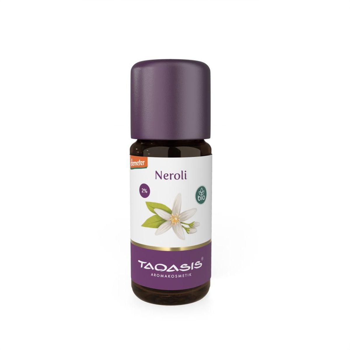 Neroli Bio 2% 10ml Essensiell Olje i Jojobaolje - Taoasis