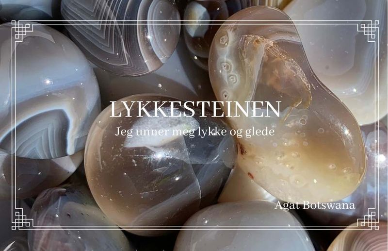 Lykkesteinen - Affirmasjon & Symbol Stein
