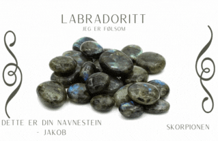 Jakob - Din Navnestein