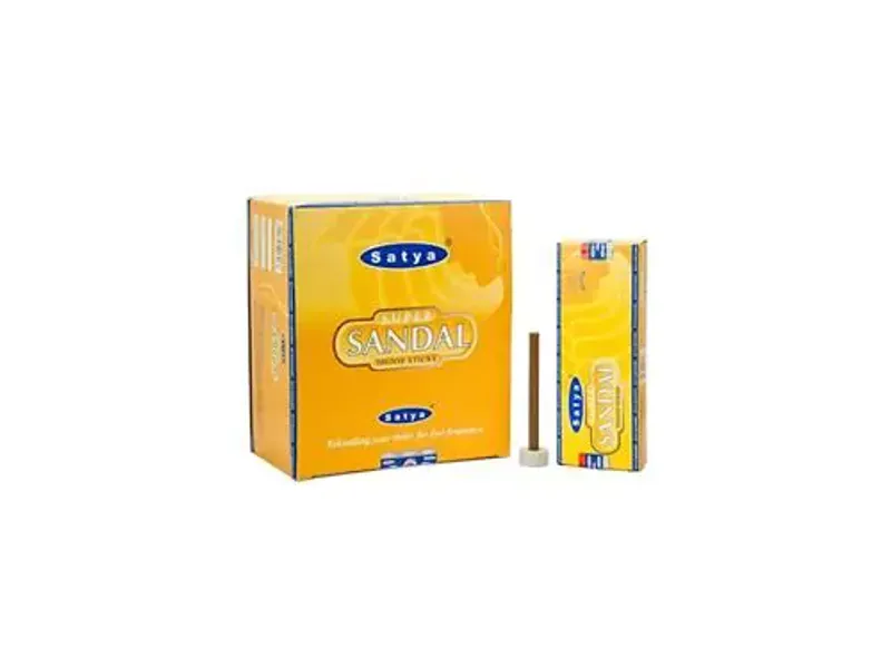 Satya Super Sandal Dhoop Pinne Røkelse