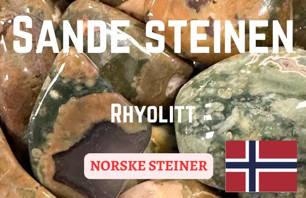 Hovedbilde Sande Steinen - Rhyolitt - ...