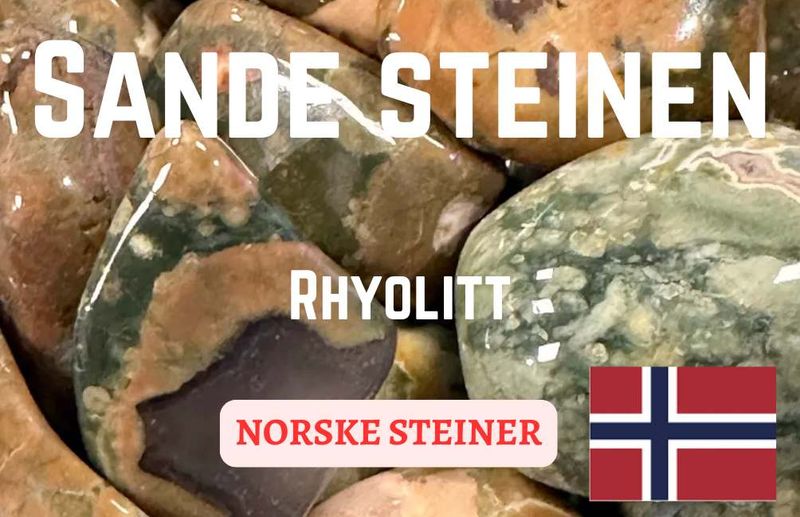 Sande Steinen - Rhyolitt - Kun Steinkort