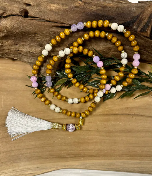 Hovedbilde Mala Kjede Kunst Perler & Tre ...