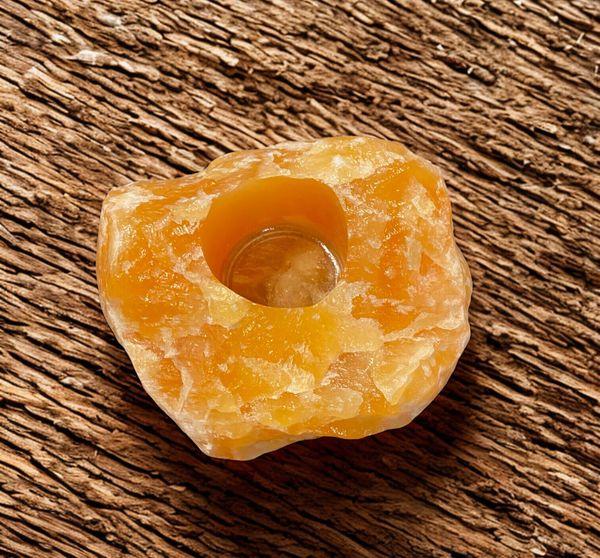 Hovedbilde Kalsitt Gul Telysholder ...