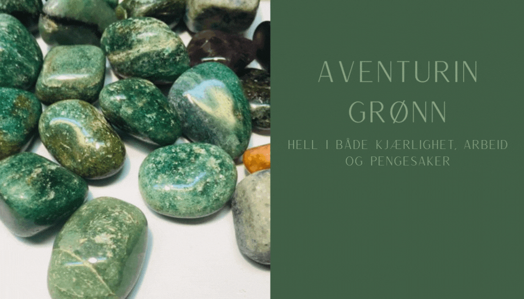 Fotkjede Aventurin Grønn 4mm Perler