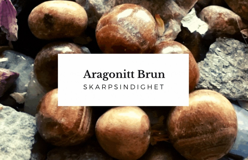Aragonitt Hjerte Skål