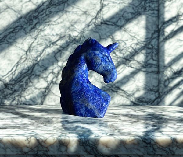 Hovedbilde Lapis Lazuli Enhjørning 5cm - ...