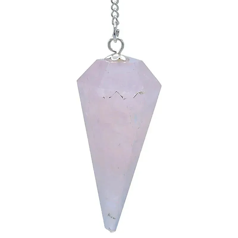 Rosenkvarts Pointed Pendel