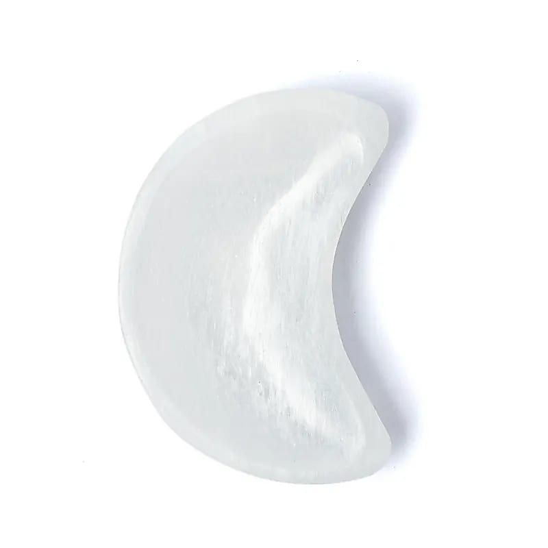 Selenitt Halvmåne Bolle 10cm
